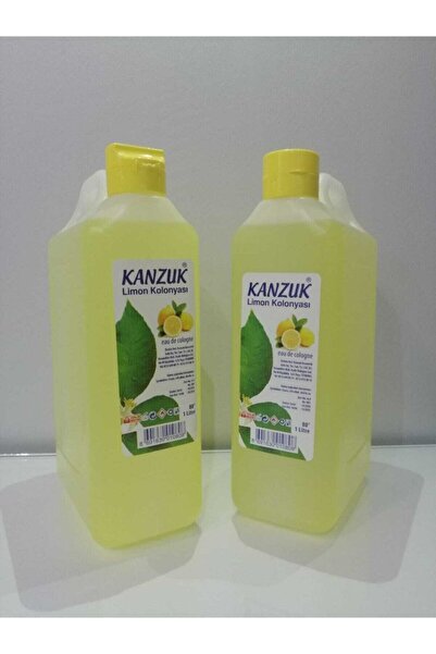 Kanzuk 1 Lt 80 Derece Limon Kolonyası ( 2 X 1 Lt)