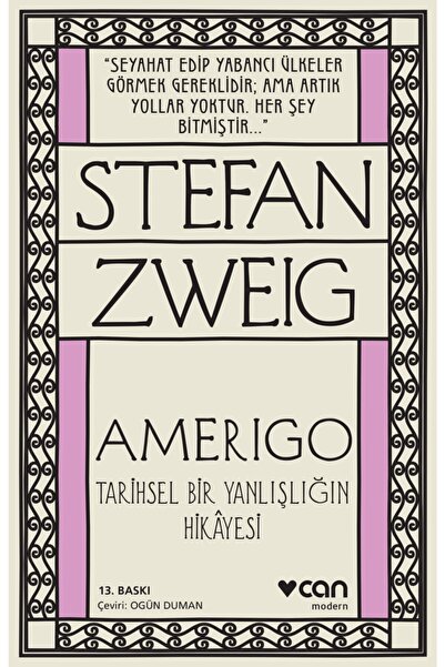 Can Yayınları Amerigo Tarihsel Bir Yanlışlığın Hikayesi
