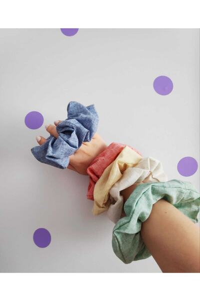 sema aksesuar Cataramă cu covrigi albastru pentru femei - 1 bucată