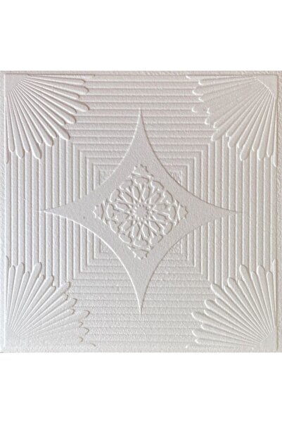 HASYILDIZ Strafor Dekoratif Tavan Kaplama D13 -13 M2- 52 Adet Kare Panel