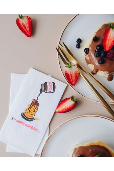 SimeStore Talking Napkin (The Happyest Mornings)