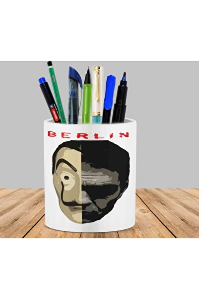 ART HEDİYE حامل أقلام La Casa De Papel Gamers على شكل صبار عصاري