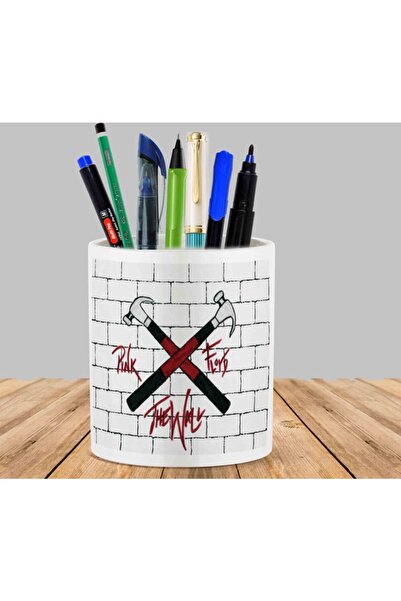 ART HEDİYE حامل أقلام رصاص من Pink Floyd The Wall Cactus Succulent Flower Pot