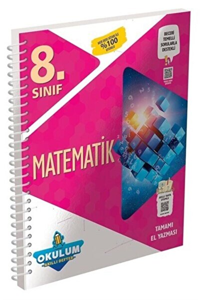 Muba Yayınları Muba 8. Sınıf Matematik Okulum Akıllı Defter