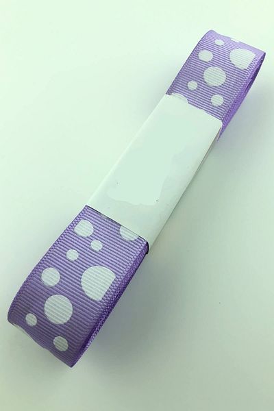 Hobigram Λιλά Μικρή Μεγάλη Πουά Κορδέλα Grosgrain – Κορδέλα, Κομψό Σχέδιο, Γυναικείο Αξεσουάρ – Κορδέλα – Κορδέλα
