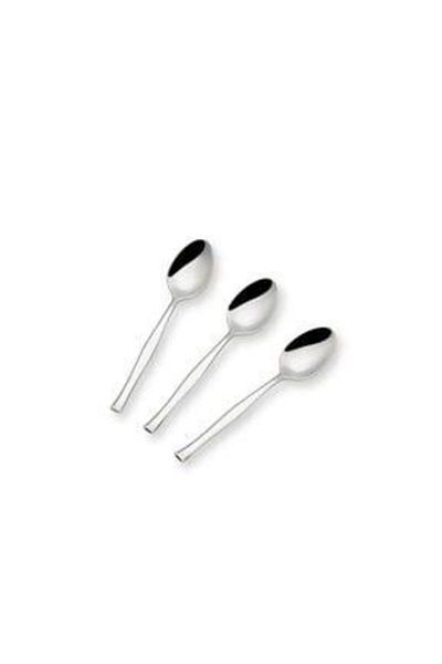 Nehir 18/10 Cr Elegant Plain Teaspoon - Set of 6