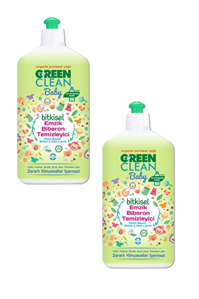 Baby Bitkisel Emzik Biberon Temizleyici 500 Ml / 2' Li Paket