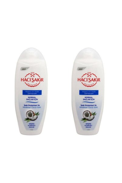 Hacı Şakir Coconut Milk Shampoo 500 ml 2 Pieces