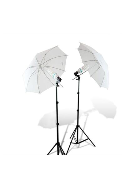 Deyatech Softbox Umberlla 84cm,2m Stand Çanta Hediye Stüdyo Ve Video Çekim