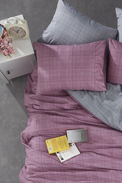 miss linda home collection Σετ Παπλωματοθήκη Μονή Διπλής Όψης