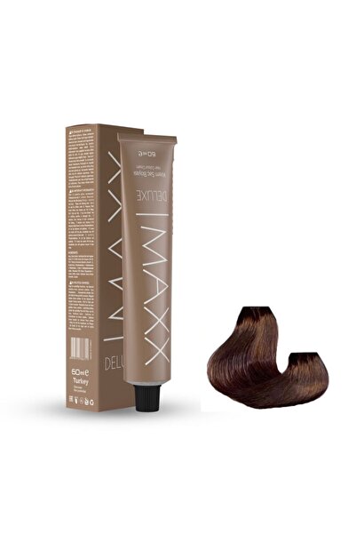 MAXX DELUXE Tüp Boya 7.7 Işıltılı Kahve 60 Ml