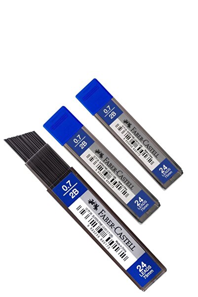 Faber Castell Faber Castel 2b 0.7 Mm 24 Pen Tips 60 Mm 3 Pieces