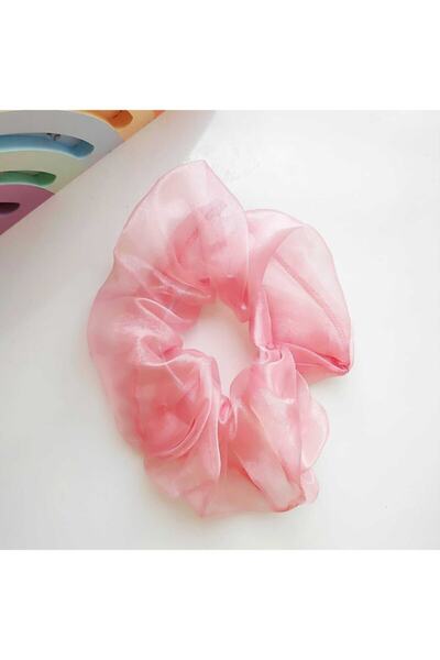 sema aksesuar Πόρπη από τούλι ροζ