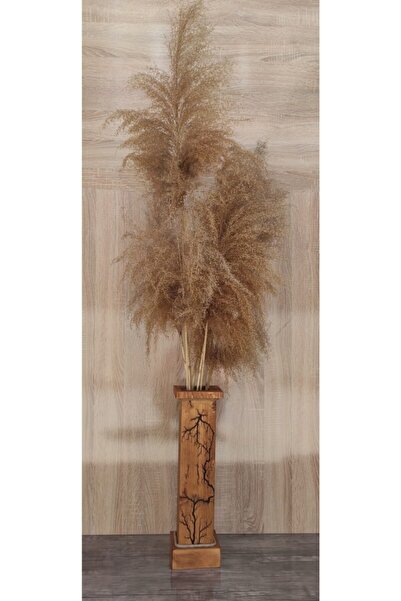 Tahta Bahçesi Ahşap Dekoratif Vazo