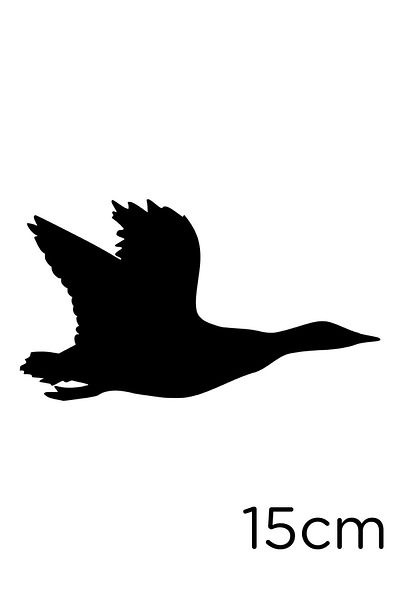 MIGNATIS Lipire rapidă a autocolantului Stork Autocolant 15 cm - Negru