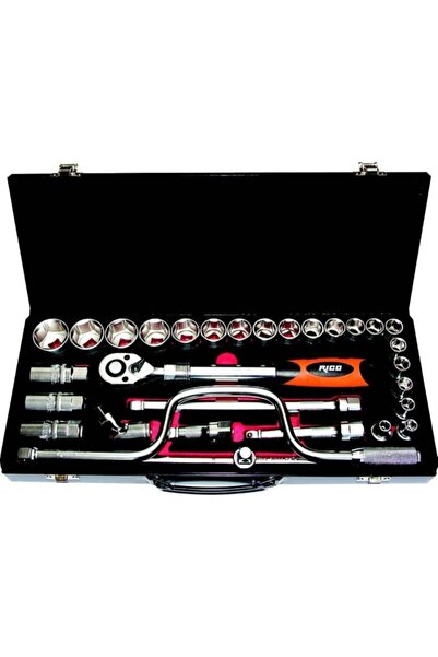 Generic Brand 30 Pc 006-Rc1330 1/2 Socket Set 6 Corner 30 Piece Socket Set