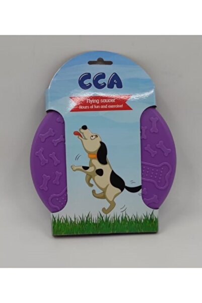 CCA Frizbi Kedi Köpek Oyuncak Küçük Boy Mor
