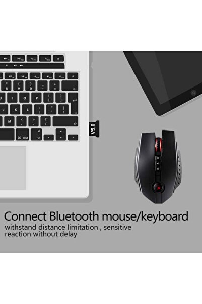 KLASİST Kablosuz Mini Bluetooth Usb 5.0 Dongle Receiver Alıcısı Aparatı
