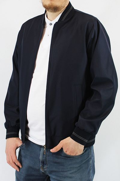 Moda Tint Men's Collarless Classic Bonded Coat Summer Seasonal DAD LARGE SIZE