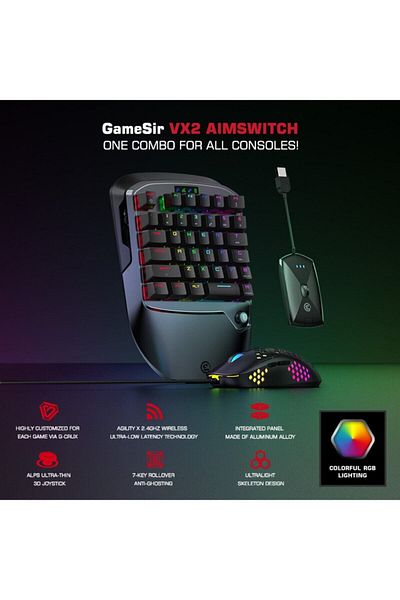 GameSir Vx2 Aımswıtch Gaming Keypad