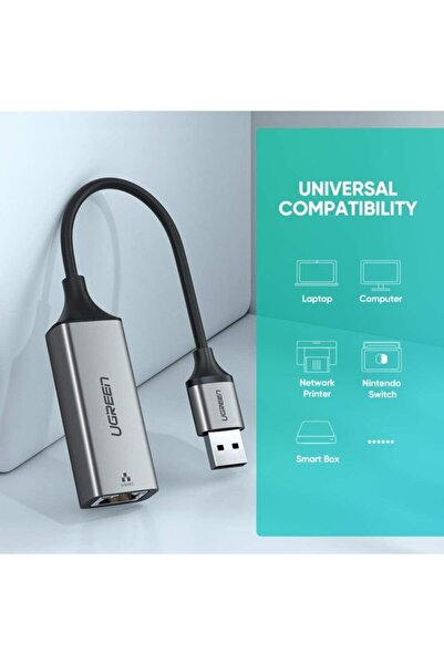 Ugreen 50922 Usb 3.0 Gigabit Ethernet Dönüştürücü