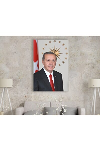 Sebenta Cumhurbaşkanı Recep Tayyip Erdoğan Kanvas Tablosu