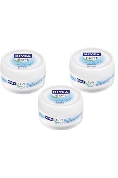NIVEA 100ml Soft X 3 Pieces