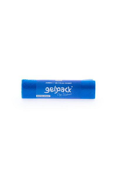 GELPACK Extra Strong Garbage Bag Jumbo Size 80x110 Cm