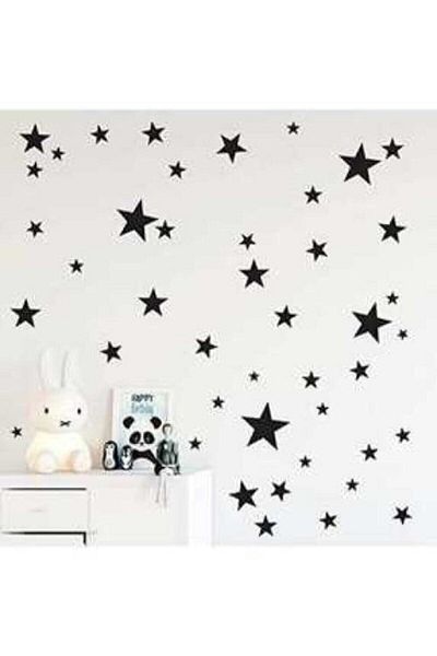 FERMAN HEDİYELİK Laser Cut Wooden Star Decoration 100 Pieces