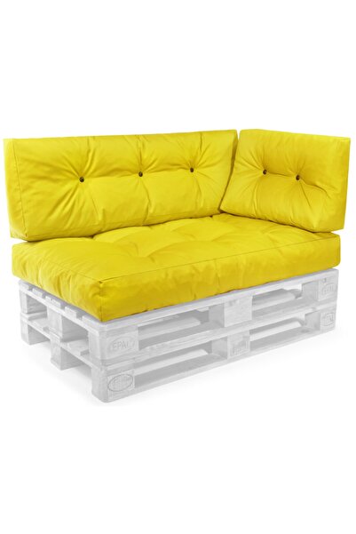 Dekoro Dış Mekan Palet Minderi Seti Takımı Bahçe Balkon Için Uygun Paletten K...