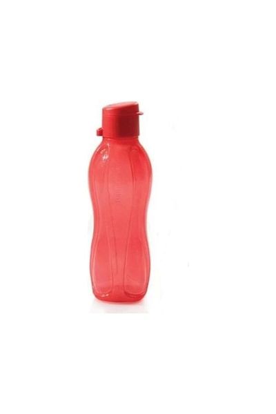Tupperware 500 Ml Red Eco Bottle - Stopper Lid