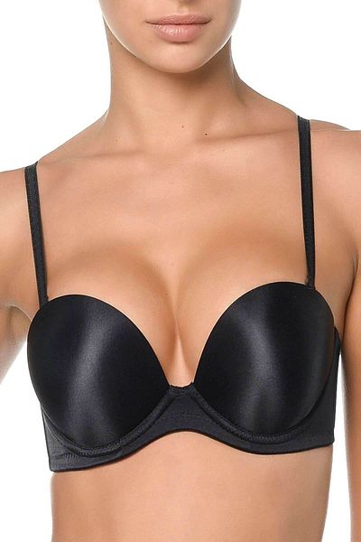 Orkide Μεγέθυνση 2 μεγεθών Extra Push Up Επενδεδυμένο Στράπλες Σουτιέν Νέα σεζόν