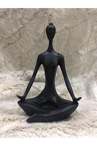 HOME DESIGN Dekoratif Yoga Yapan Kadın Biblo