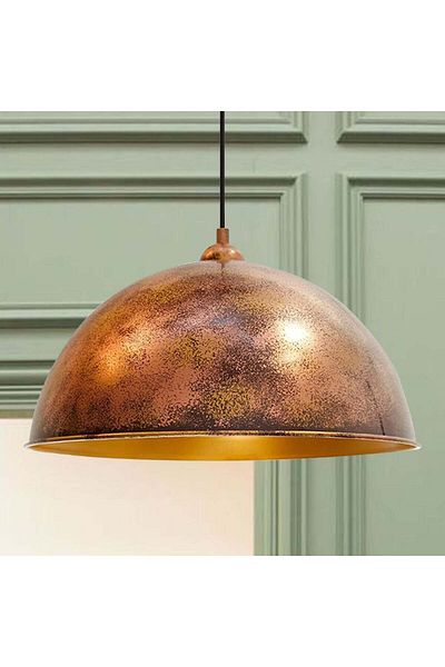 Bamyum Vintage Handgemalte Metall Hängelampe