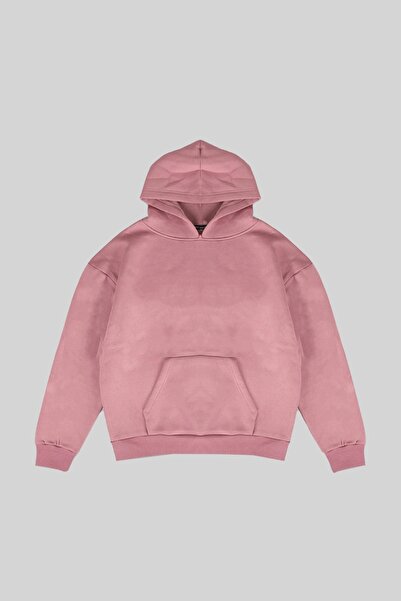Sekizbiraltı Φούτερ Unisex Basic Dusty Rose Oversize