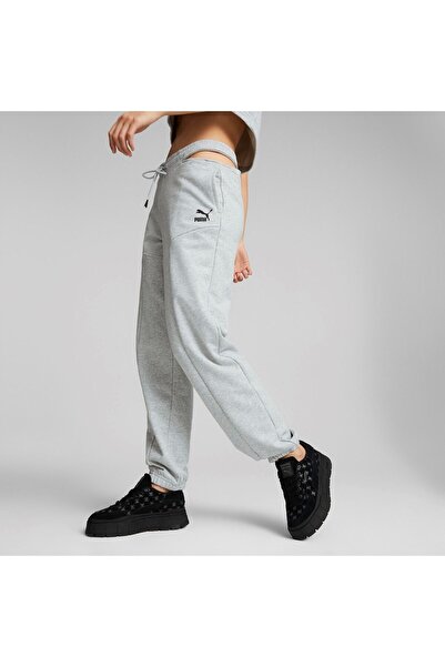 Puma Gri Dare To Sweatpants Kadın Eşofman Altı 535631