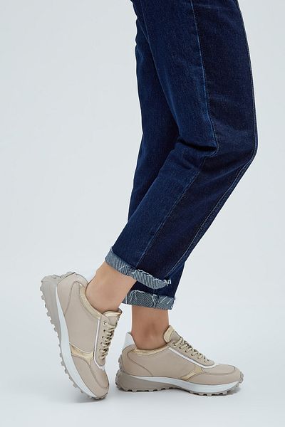 Tamer Tanca Women's Leather Sneakers & Sports Shoes 383 Z-01 Bn Ayk Y23