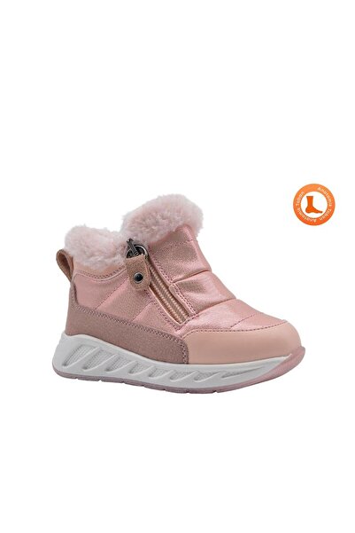 kids A more Bonthe Çift Fermuarlı Içi Peluş Kürklü Paraşüt Kumaş Kız Çocuk Bot Pembe
