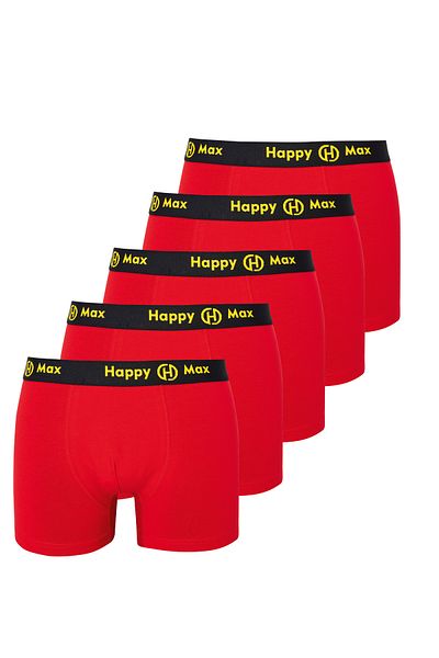 Miss Blue Moon Men's Boxers Cotton Colorful Premium 5 Pack 4000-1