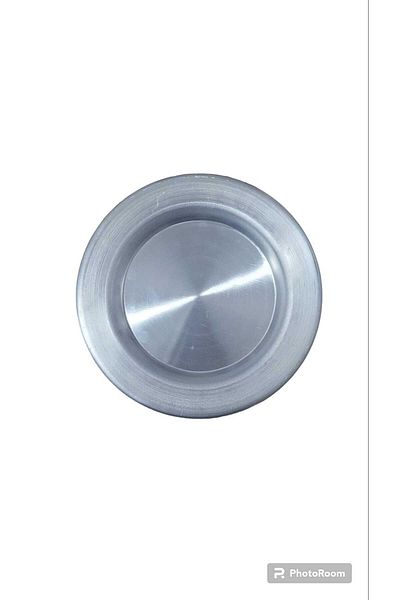 Bilgin Paslanmaz Künefe Plate 12 cm Set of 6 Size 1 Aluminum