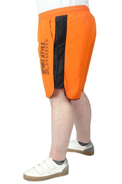 ModeXL Μαγιό Σορτς Plus Size Mode Xl - Sport Style 22452 Πορτοκαλί