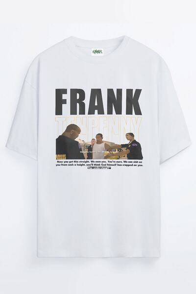 Grove Fashion تي شيرت Gta San Andreas Frank Tenpenny مطبوع للجنسين مقاس كبير