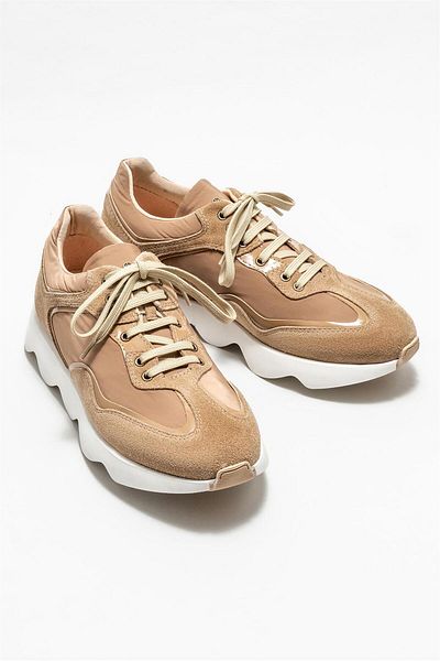 Elle Shoes Mink Leather Men's Sports Shoes