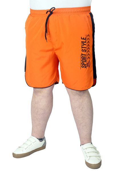 ModeXL Μαγιό Σορτς Plus Size Mode Xl - Sport Style 22452 Πορτοκαλί