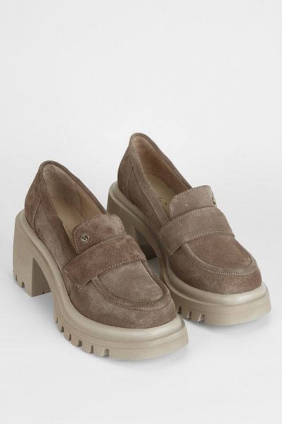 Tamer Tanca Women's Genuine Leather Loafers 775 27725 Bn Ayk Sk23/24