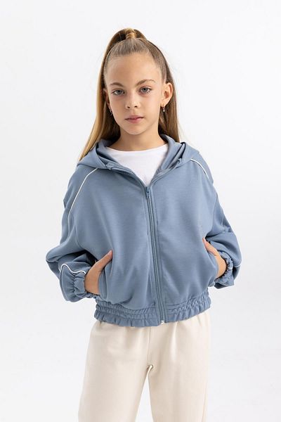 DeFacto Girl's Hooded Cardigan A5776A823Au