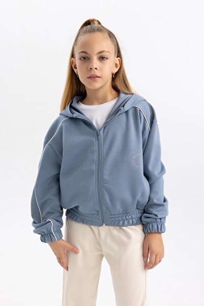 DeFacto Girl's Hooded Cardigan A5776A823Au