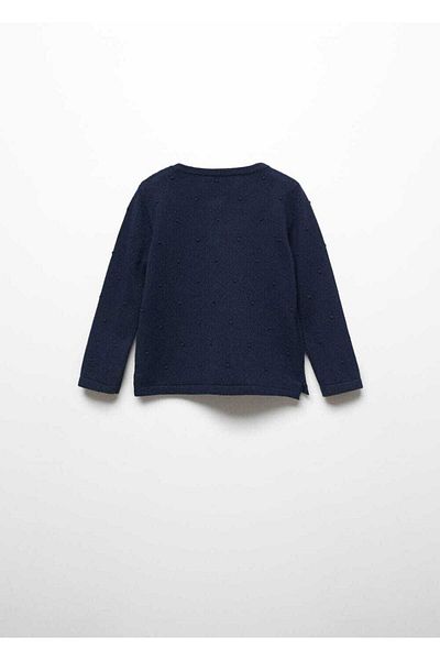 MANGO Kids Dark Blue Cardigan for Kids