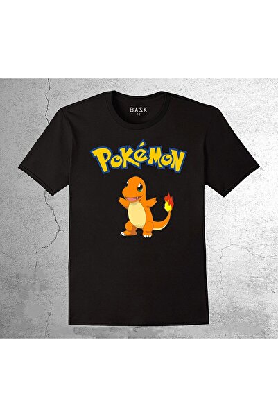 baskwear تي شيرت تشارجر بوكيمون للأطفال - نمط تشاليزارت