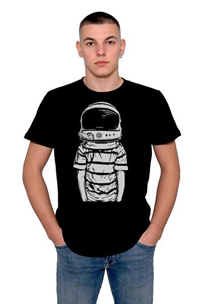 BIGROON Unisex dečija majica - Astronaut Kosmos Svemirski dizajn
